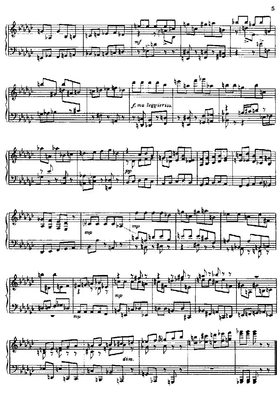 24 Preludes and Fugues Part.2 Op.45（24首前奏曲与赋格·第二部分·13）