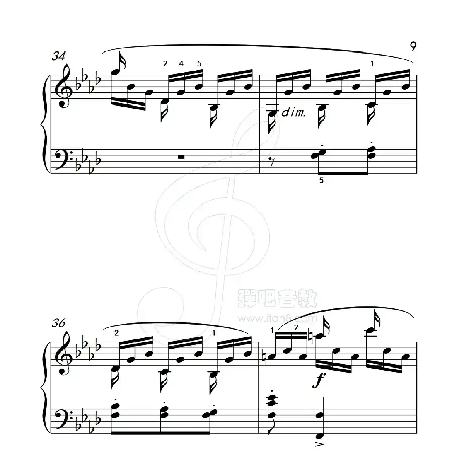 练习曲 57（克拉莫钢琴练习曲60首）