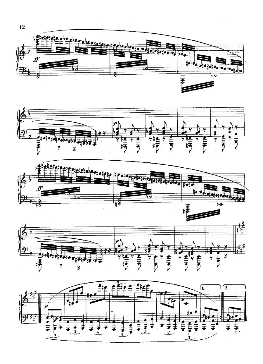 Variations on Yankee Doodle from Miscellenies Op.93（扬基嘟得主题变奏曲）