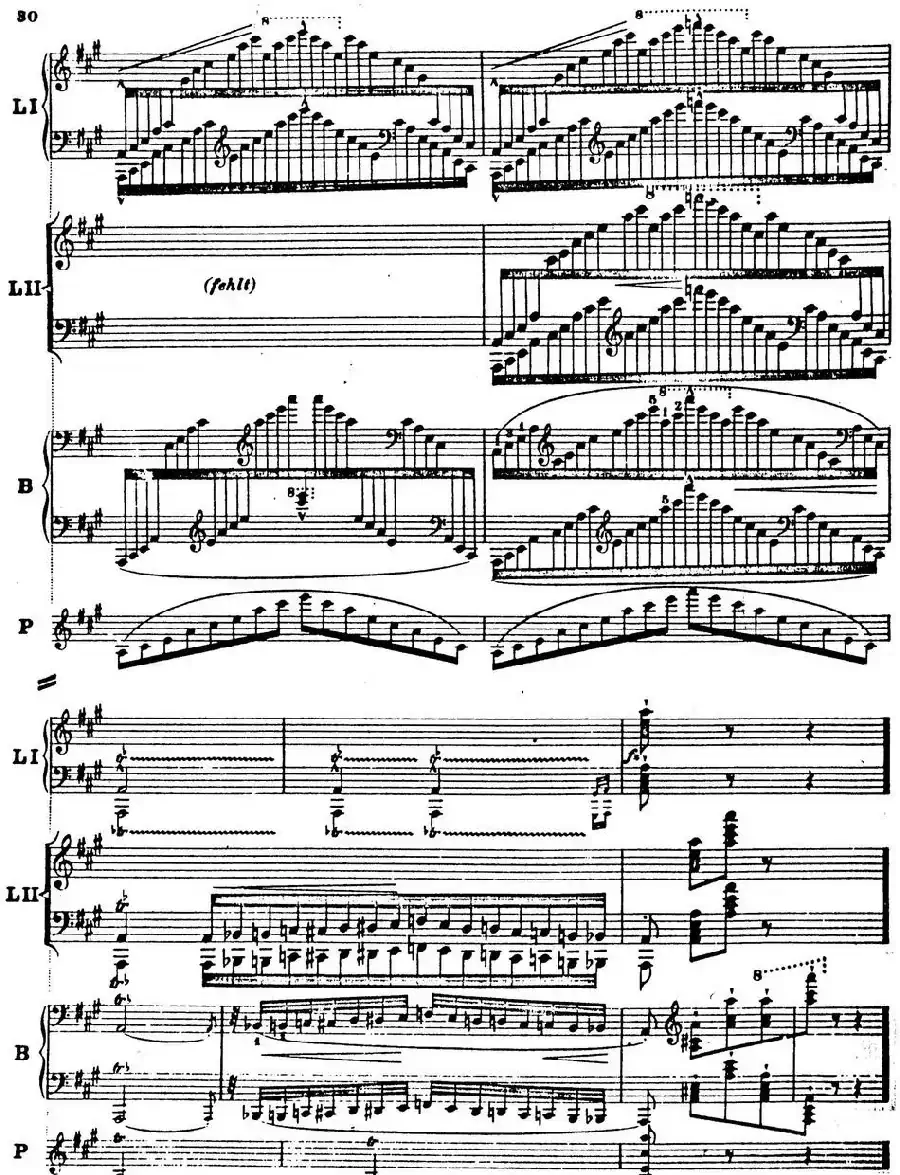 6首帕格尼尼大练习曲（Thema mit Variationen Etude Nr.6）