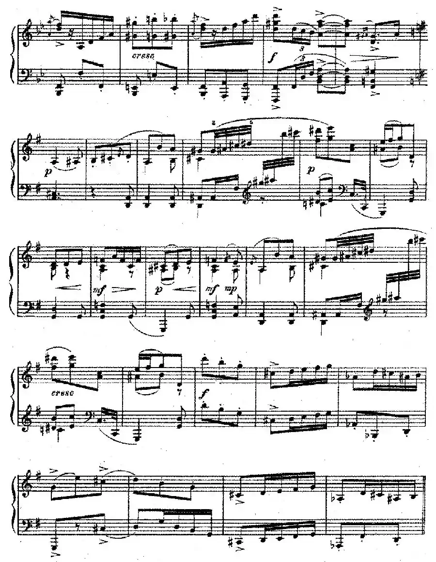 Ten Pieces from Cinderella Op.97（10首小品 - 选自舞剧《灰姑娘》·7）