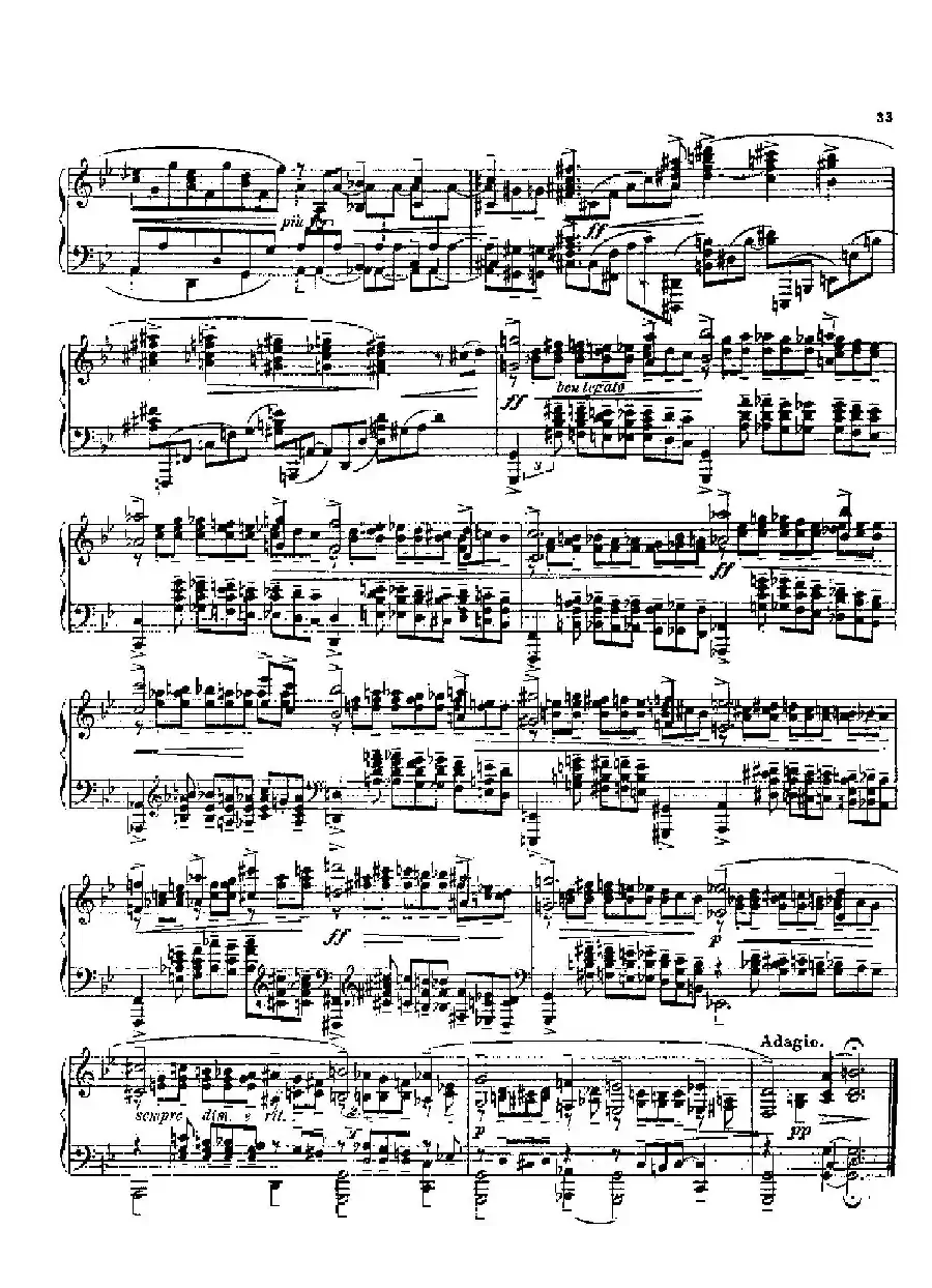Six Intermezzi Op.45（6首间奏曲·5）