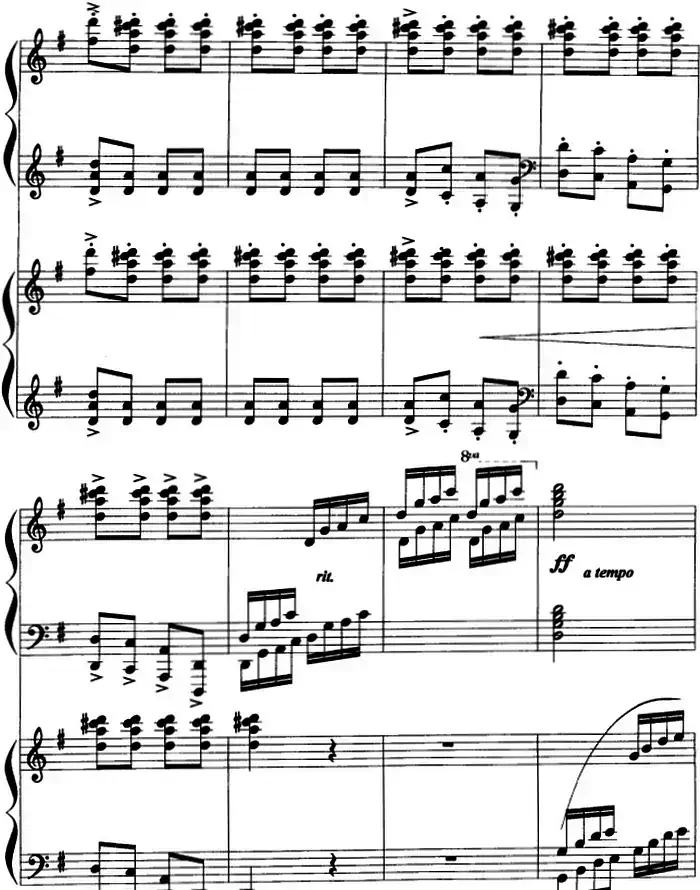 翻身的日子 （双钢琴、刘寿延改编版）