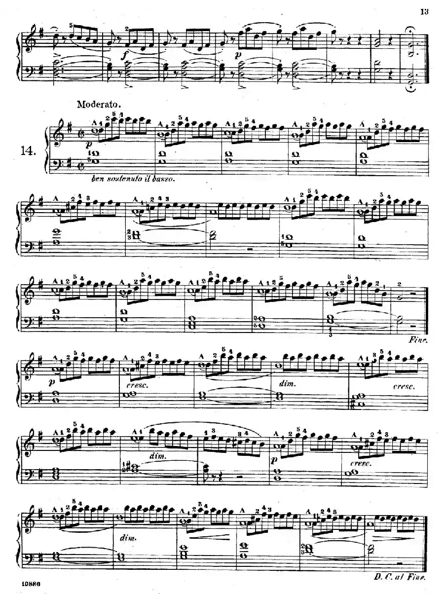 Etudes Enfantines Op.37（儿童钢琴练习曲 第11——14首）