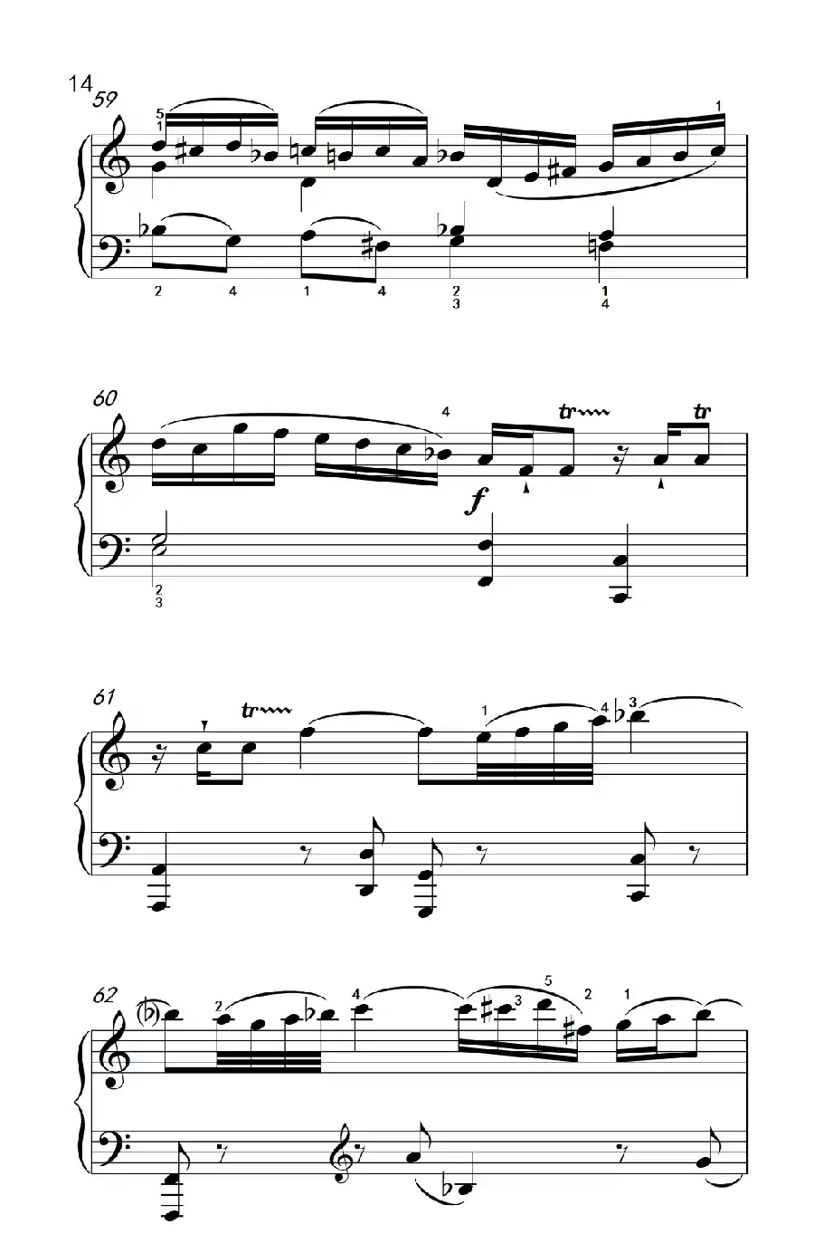 第九级1.C大调奏鸣曲 第一乐章 Hob.XVI 50（中央音乐学院 钢琴（业余）考级教程 7-9级）