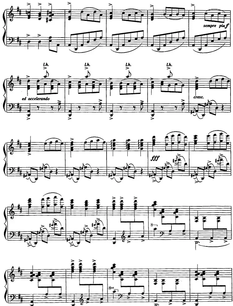 现代钢琴曲：29、阿拉贡狂想曲