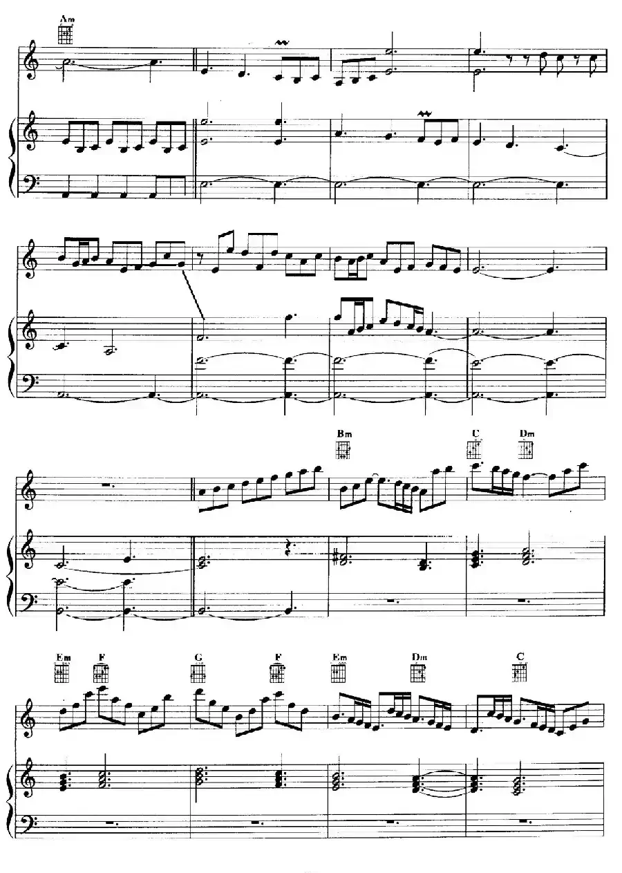 电影配乐大师莫瑞康最佳20首钢琴谱（Best of Ennio Morricone·16）