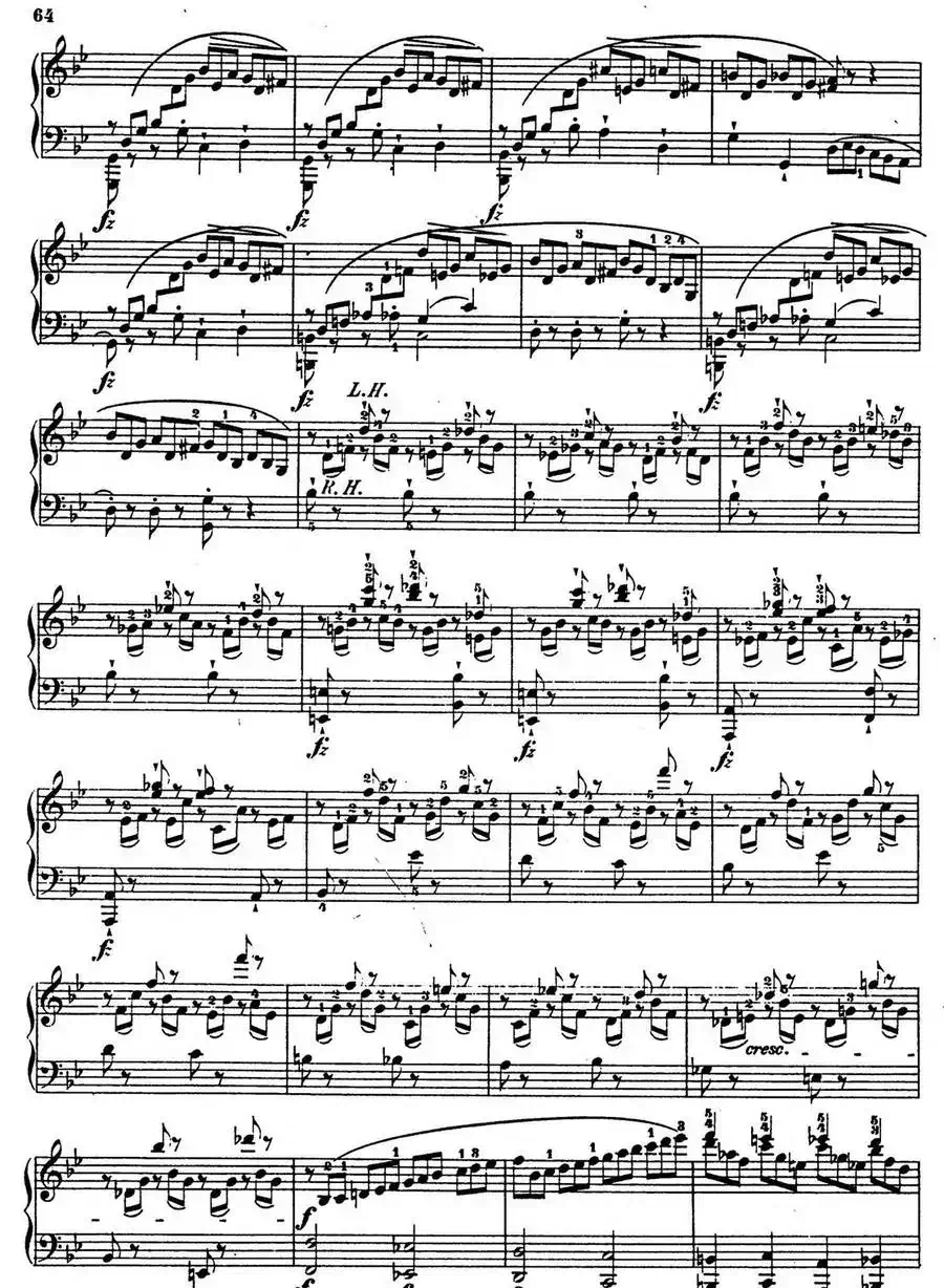 Fantasie in E flat Maj Op·18（降E大调幻想曲）