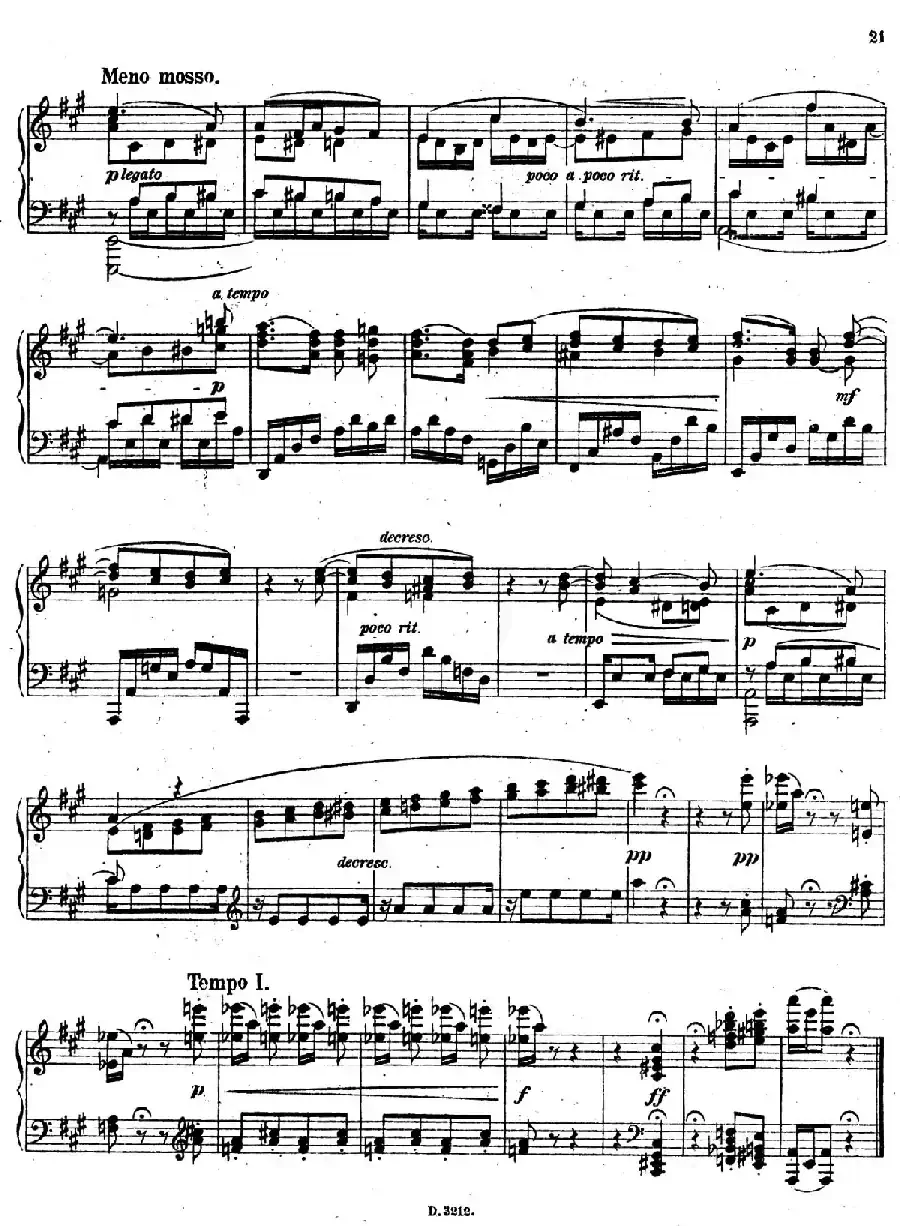 Four Pieces 4首小品 Op.2（Ⅱ）