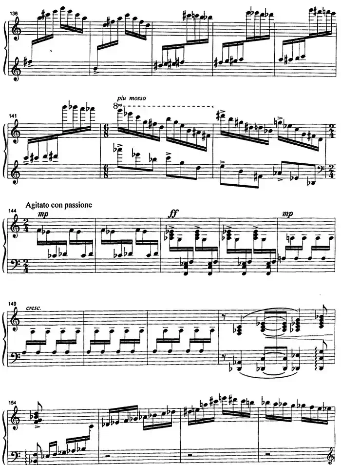 钢琴上的福斯特(钢琴独奏曲4首)