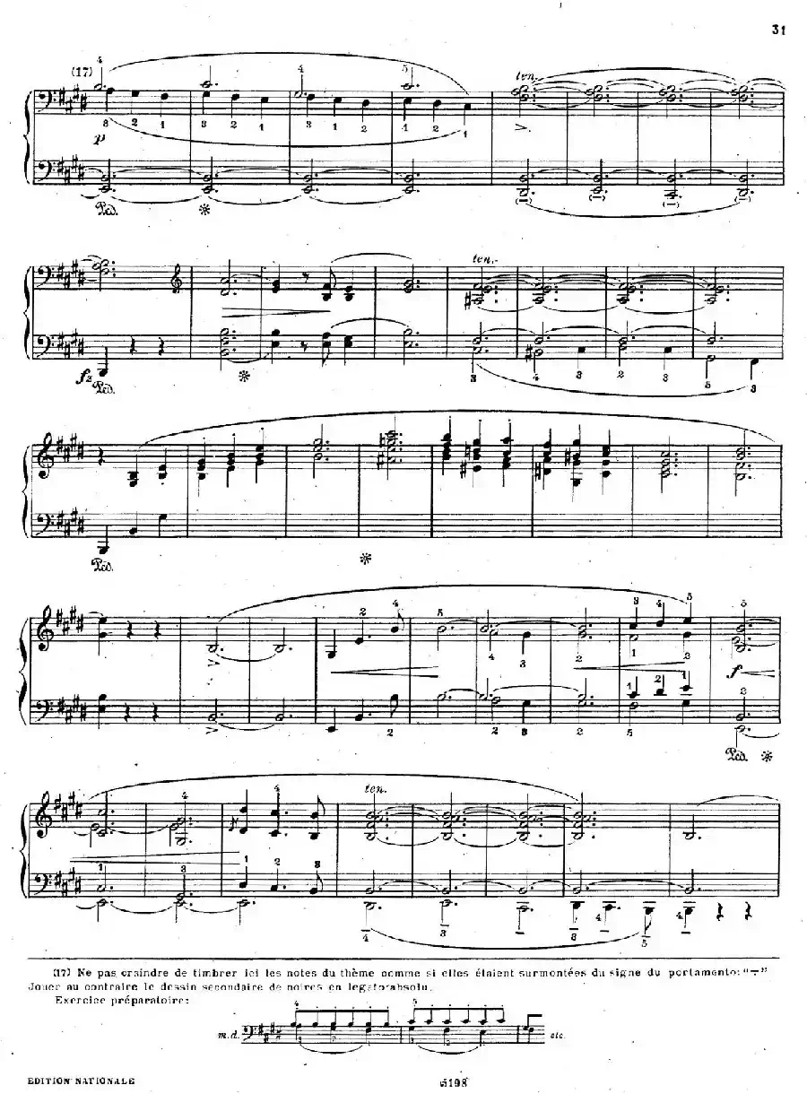 Scherzo No.4 in E Major Op.54（E大调第四谐谑曲·柯尔托教学版​）
