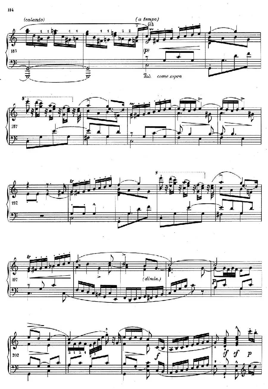 RONDEAU Op.73 （C大调双钢琴回旋曲·独奏版）