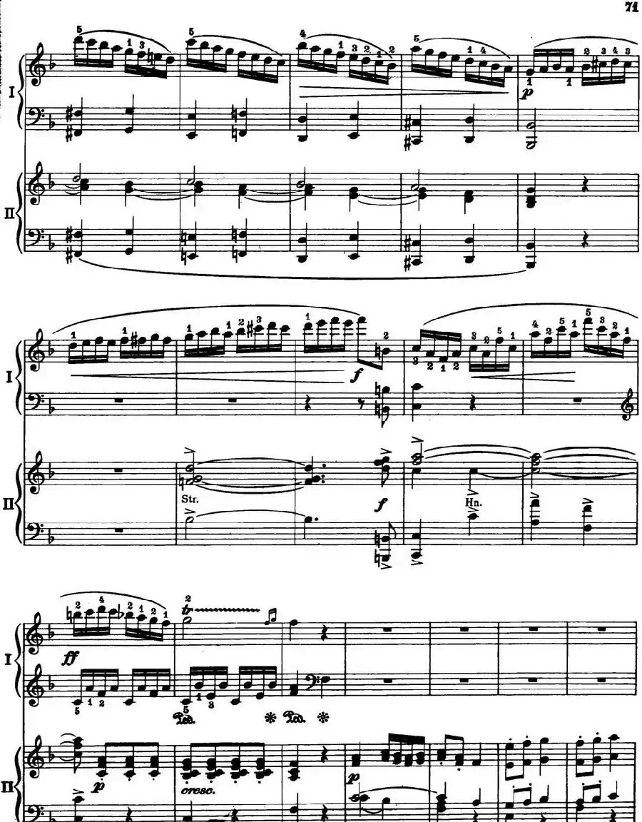 二十八部钢琴协奏曲 No.19（P61-78）