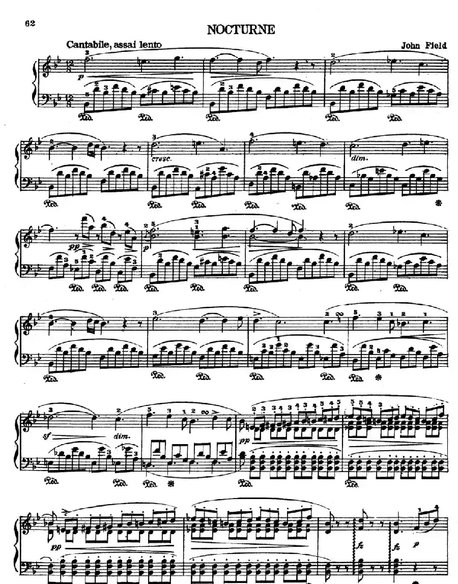 Nocturne No.5 in B-flat Major（降B大调第五号夜曲）