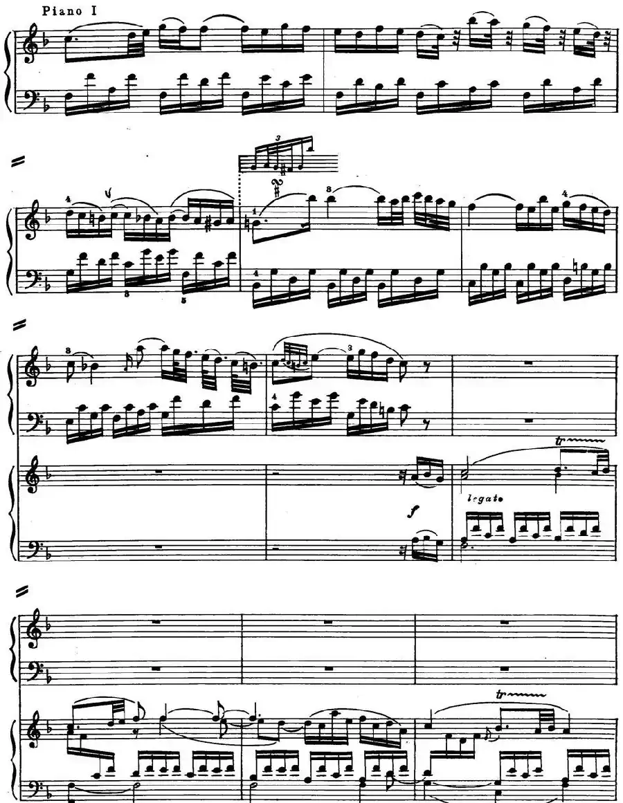 二十八部钢琴协奏曲 No.13（P31-45）