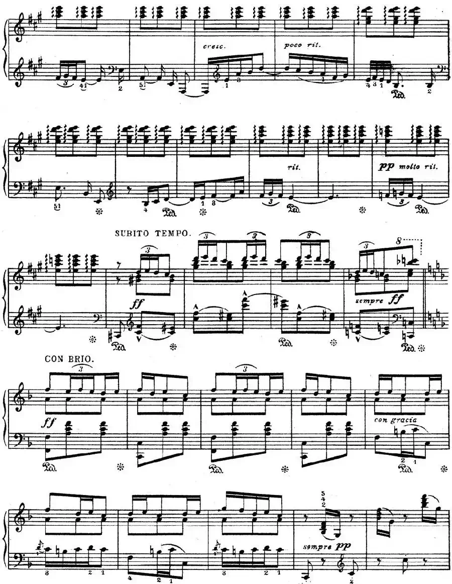 Suite Espanola Op.47（西班牙组曲·Ⅵ）
