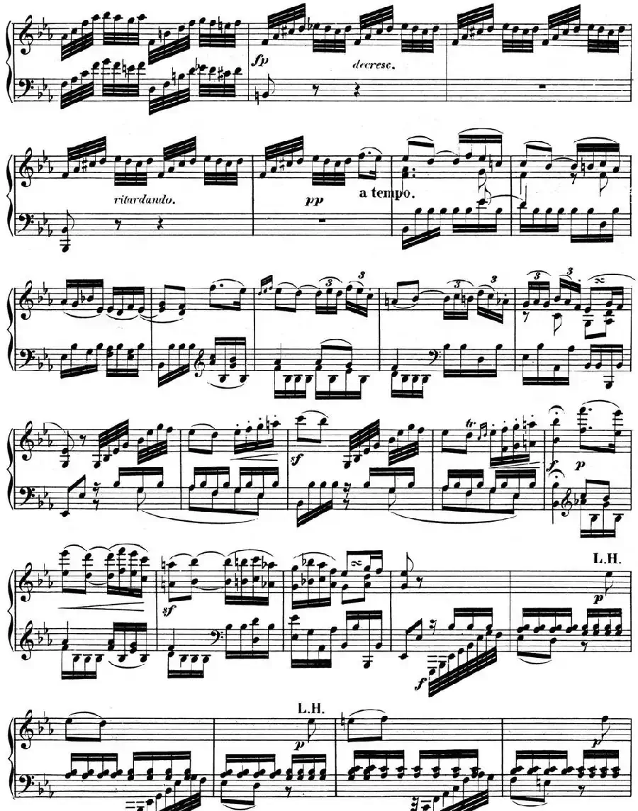 贝多芬钢琴奏鸣曲04 大调奏鸣曲 降E大调 Op.7 E-flat major