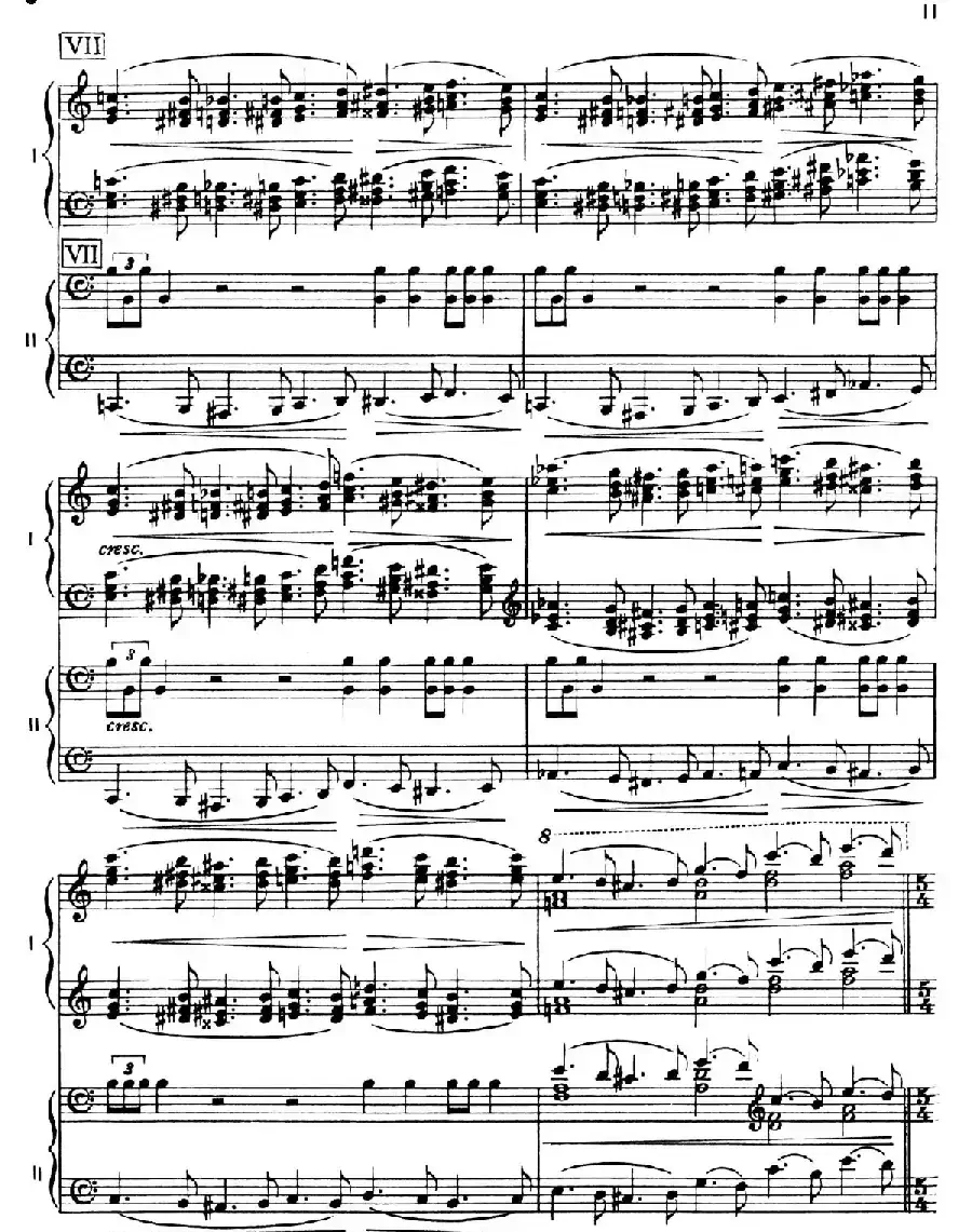 The Planets Op.32（双钢琴）（行星·第一乐章 火星—战争使者）