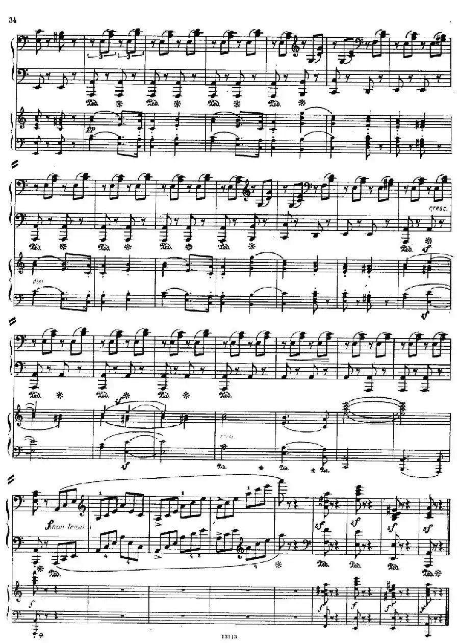Piano Concerto in a Minor Op.54（a小调钢琴协奏曲·双钢琴）
