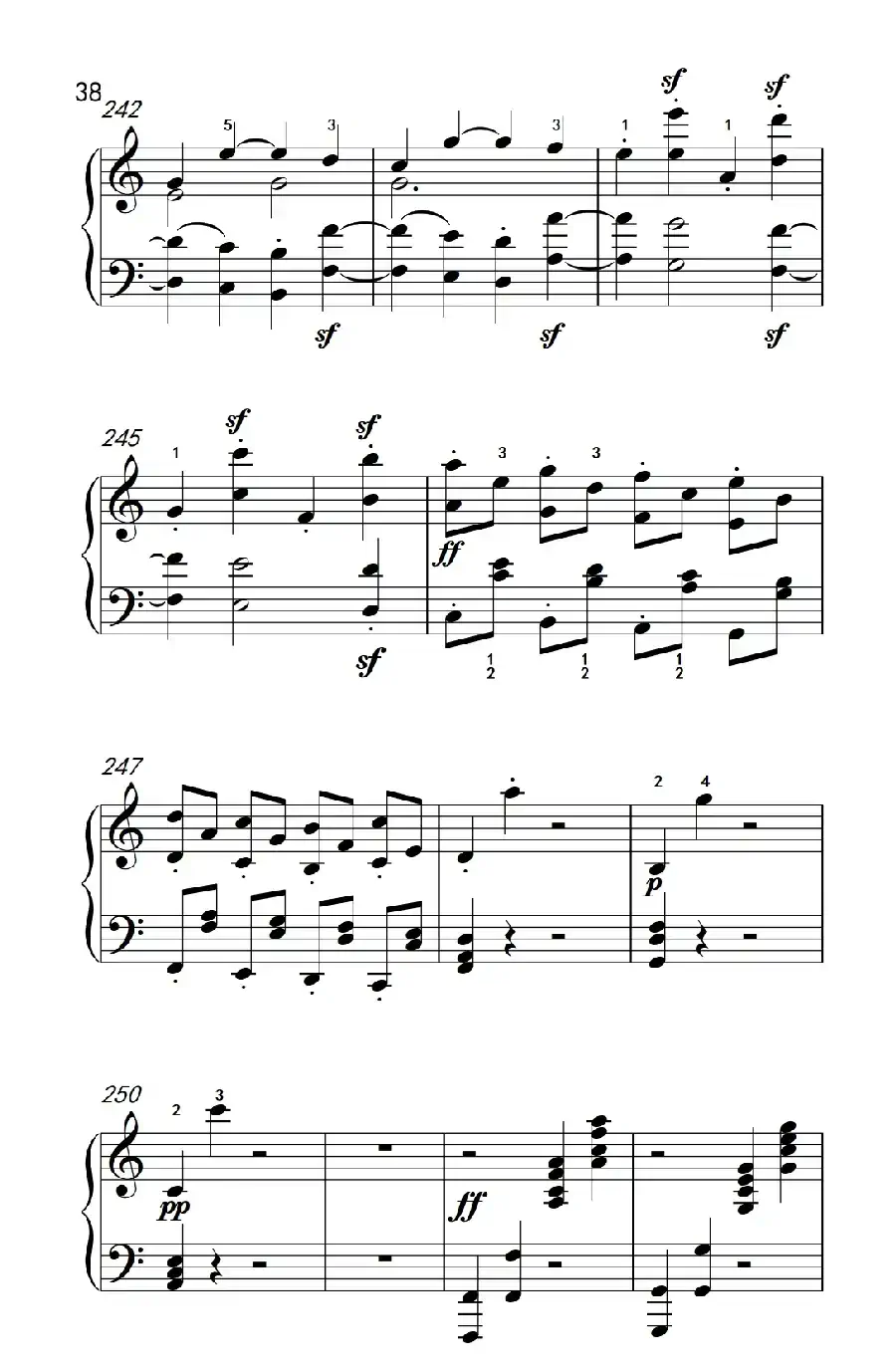 奏鸣曲 Opus 2 Nr.3 第一乐章(贝多芬奏鸣曲集 1)