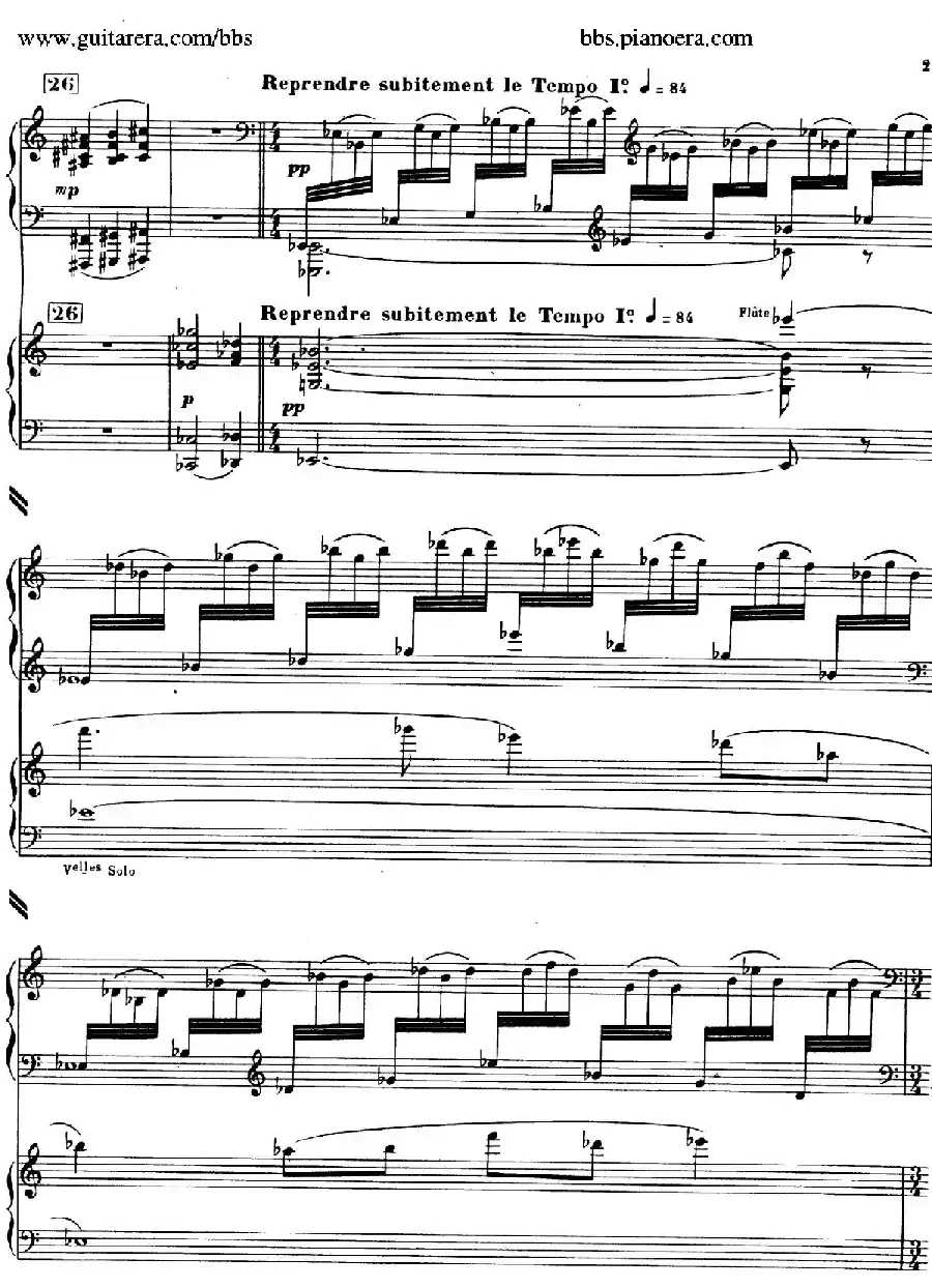 Piano Concerto in c-sharp Minor （升c小调钢琴协奏曲·第一乐章）