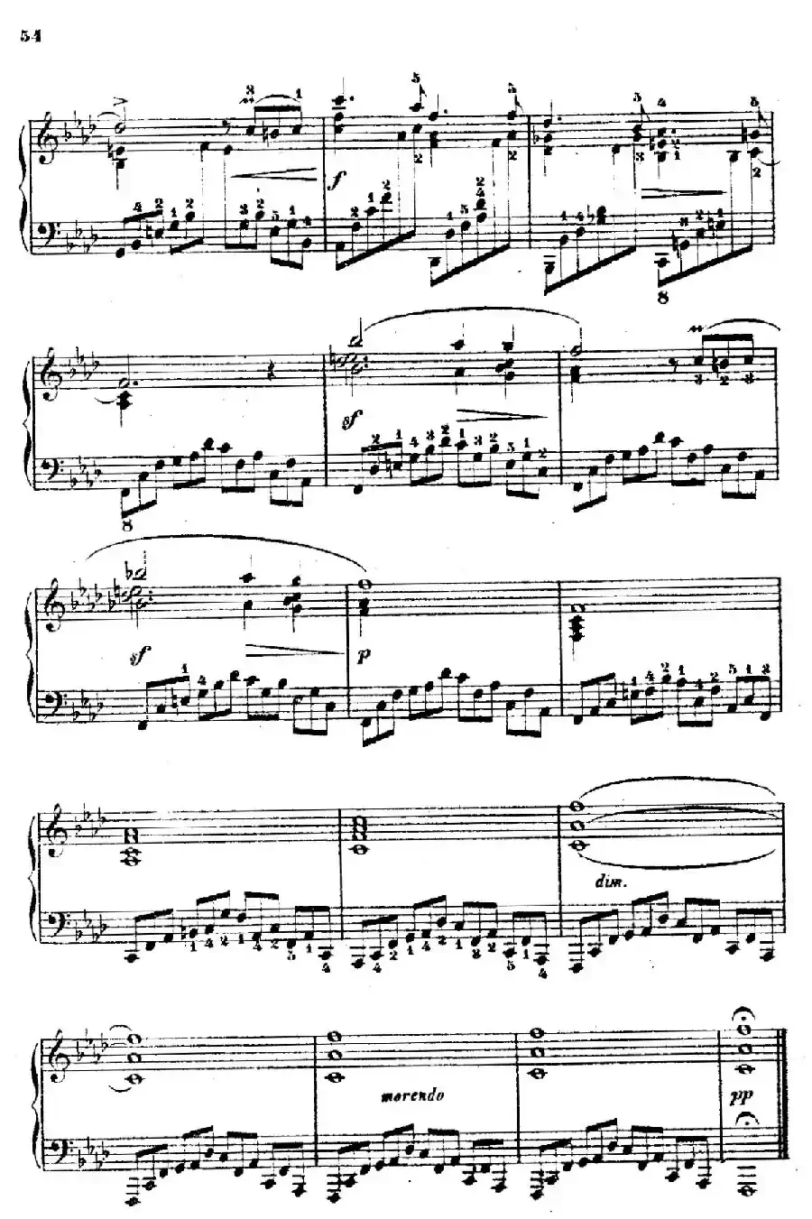 Douze Etudes de Salon Op.5（12首沙龙练习曲·10）