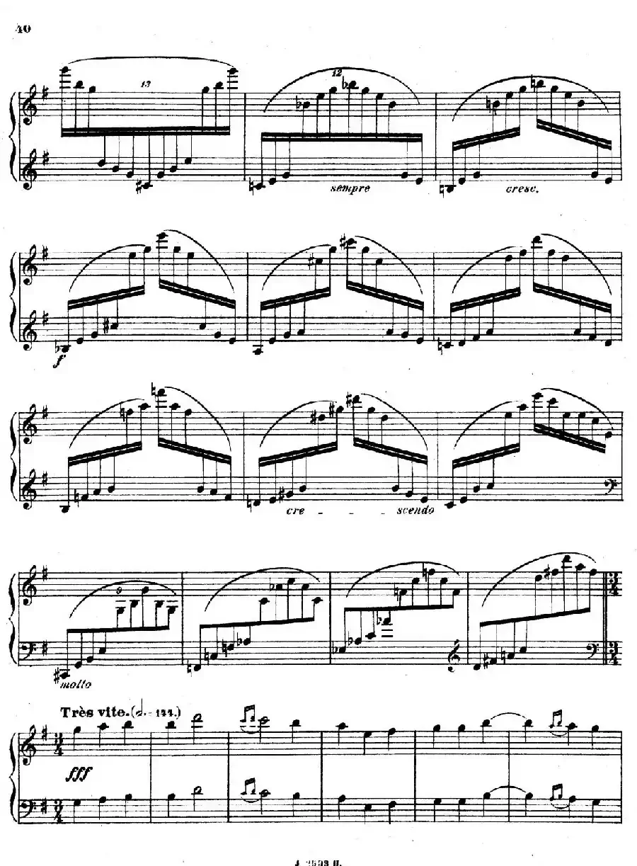 Symphony on a French Mountain Air Op.25（法国山歌交响曲·钢琴独奏·Ⅲ）