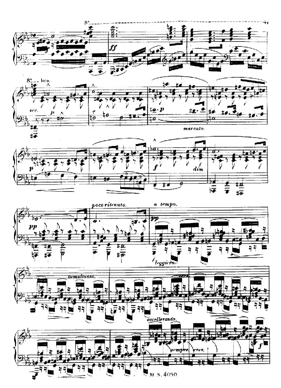 c小调钢琴奏鸣曲 （Piano Sonata in c Minor Op.56）