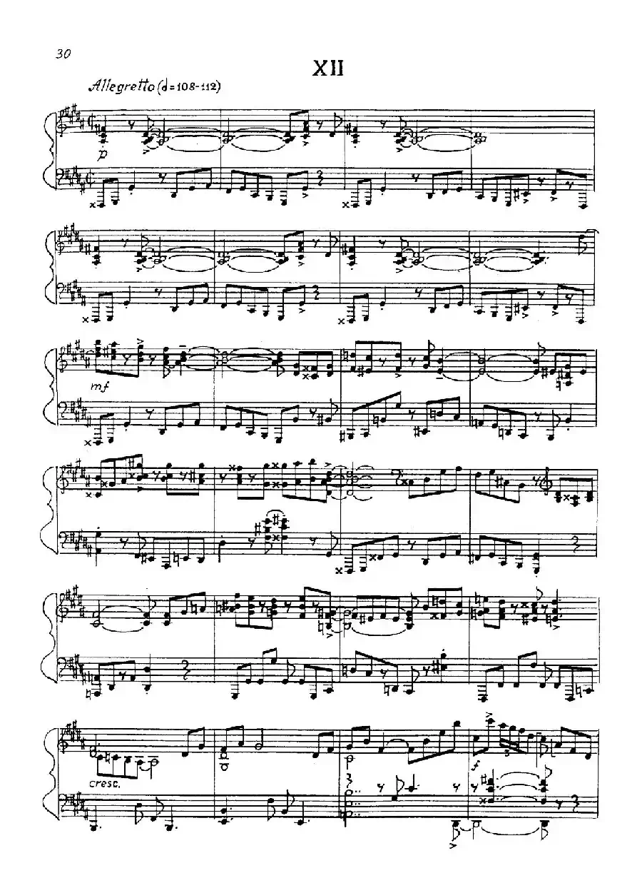 24 Preludes Op.53（24首前奏曲·Ⅻ）