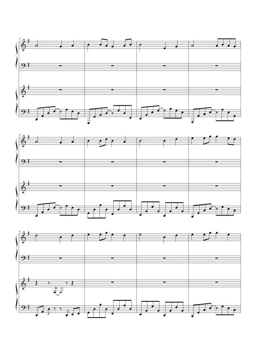 海浪（双钢琴）