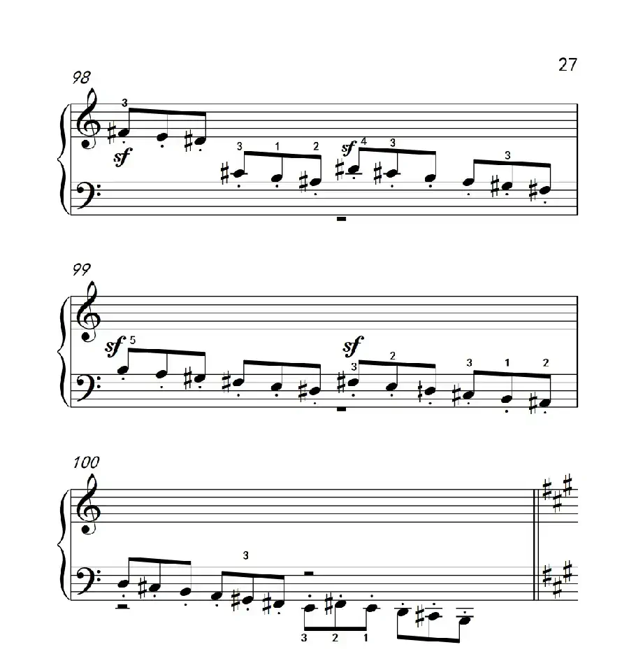 奏鸣曲 Opus 2 Nr.2 第四乐章(贝多芬奏鸣曲集 1)