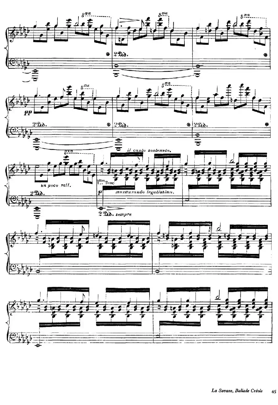 La Savane Op.3（热带草原）