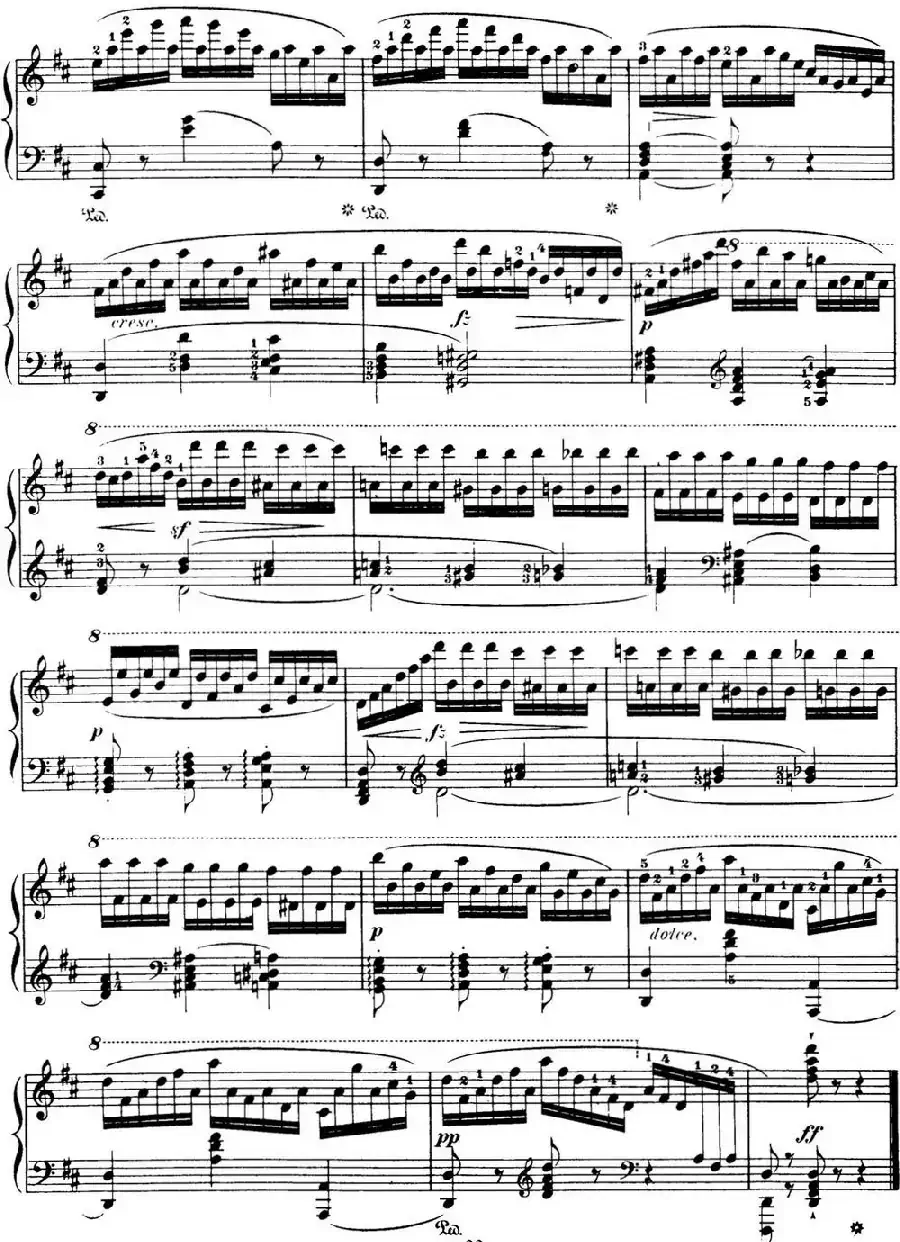 50首车尔尼Op.740钢琴手指灵巧技术练习曲（NO.43）