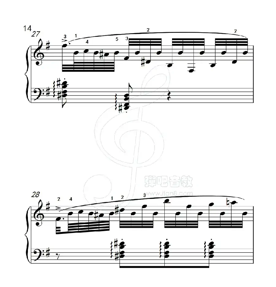 练习曲 58(克拉莫钢琴练习曲60首)