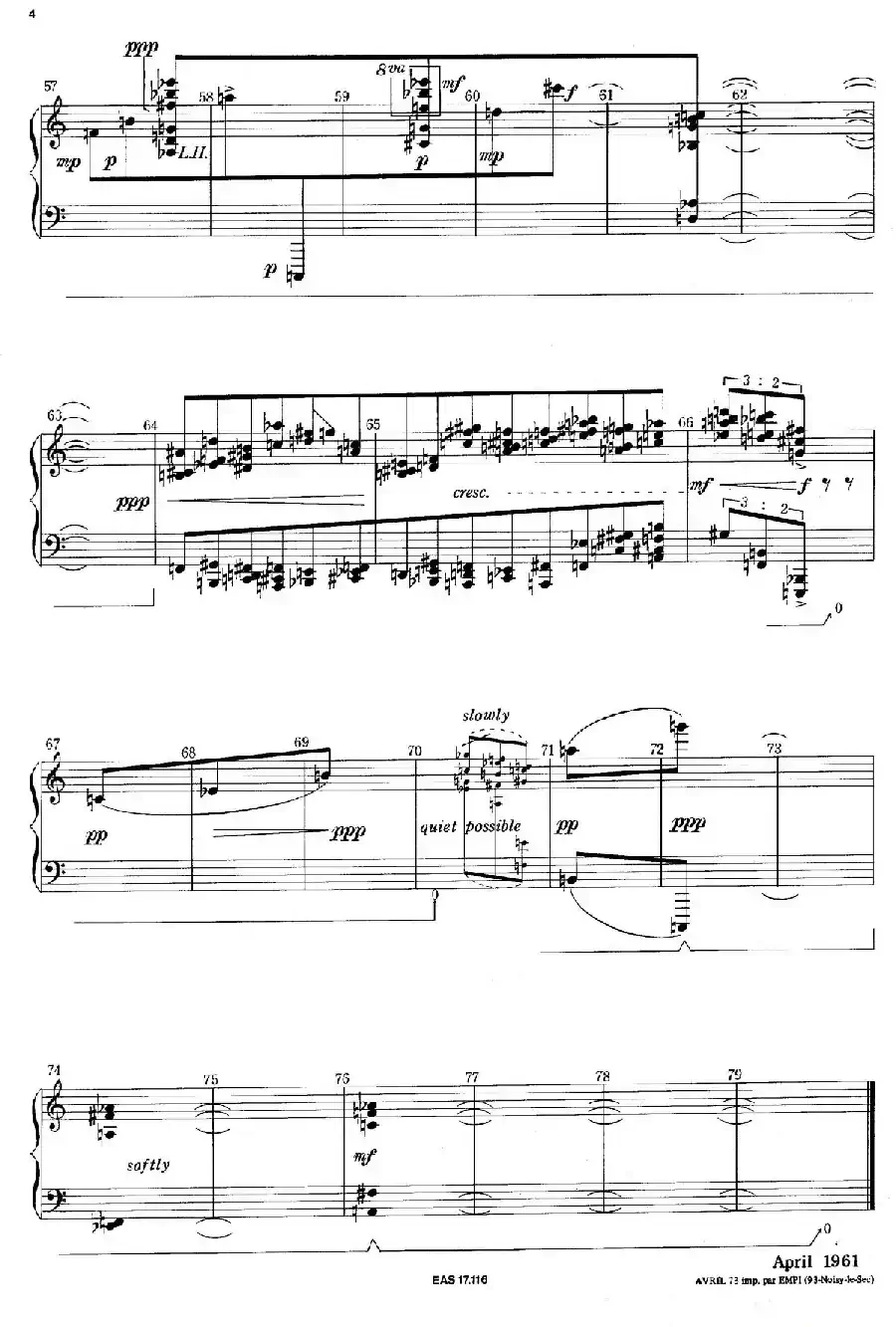 Piano Distance（弱奏的层次）