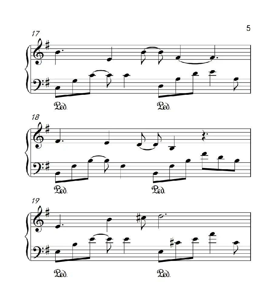 伊人如梦（《弹吧音教》制谱）