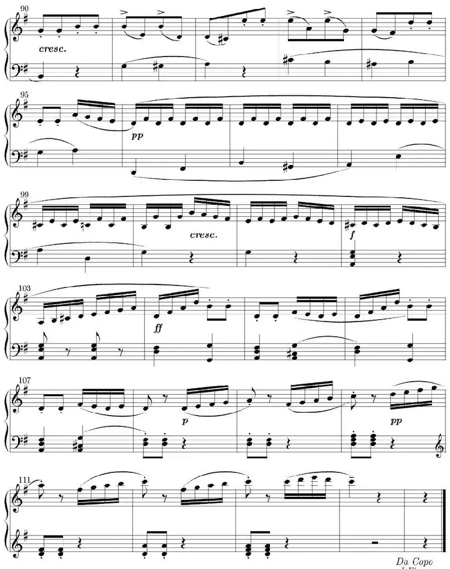 6 Sonatinas Op.36（6首钢琴小奏鸣曲-5）