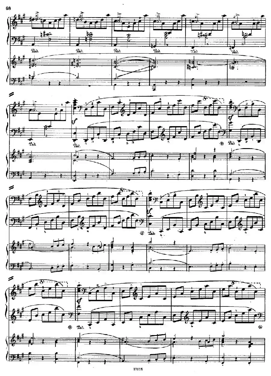 Piano Concerto in a Minor Op.54（a小调钢琴协奏曲·双钢琴）
