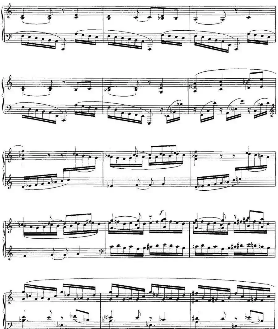 福雷13首船歌：Barcarolle No·10 in A min, Op·104, No· 2