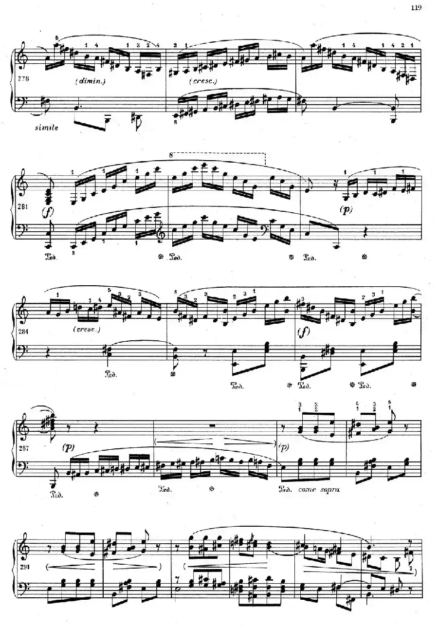 RONDEAU Op.73 （C大调双钢琴回旋曲·独奏版）