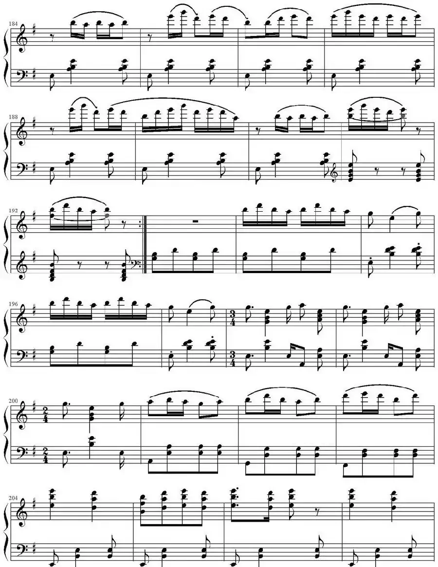 采茶扑蝶(弹琴吧制谱版)