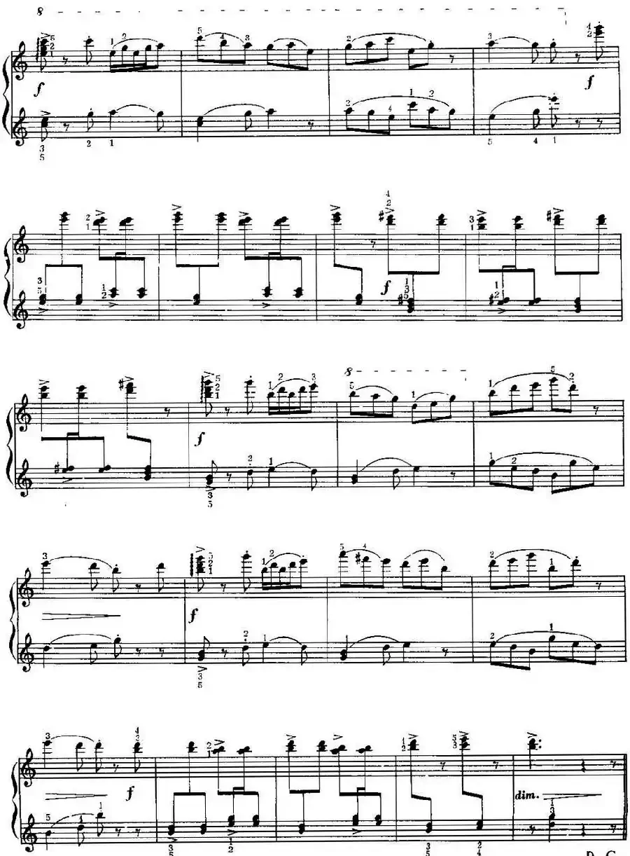 中国钢琴名曲30首：儿童组曲——快乐的节日