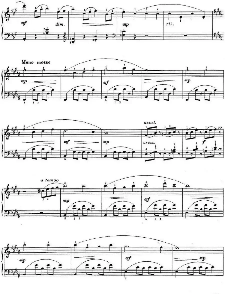 儿童组曲 快乐的节日（钢琴独奏）