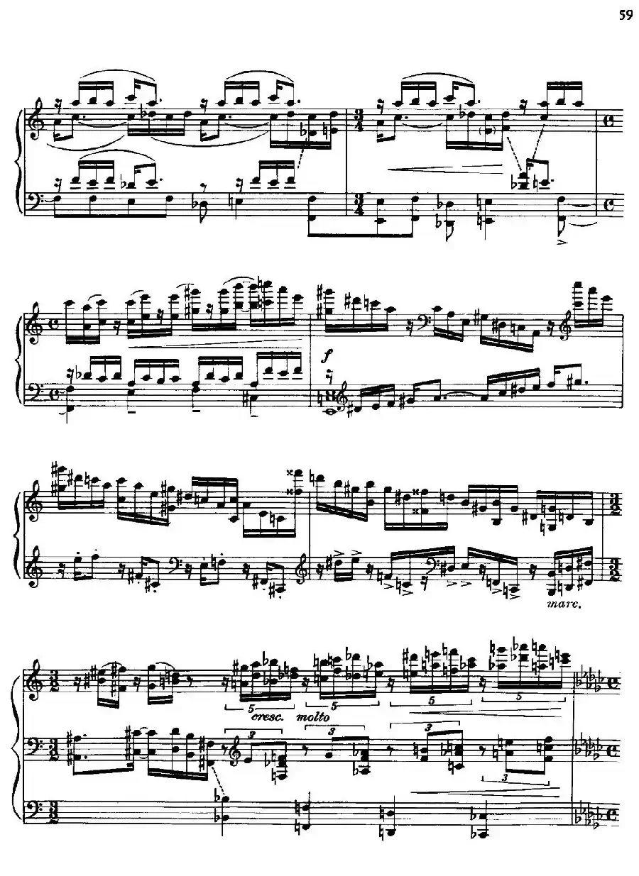 塞缪尔·巴伯 - 降e小调钢琴奏鸣曲 op.26 v.4