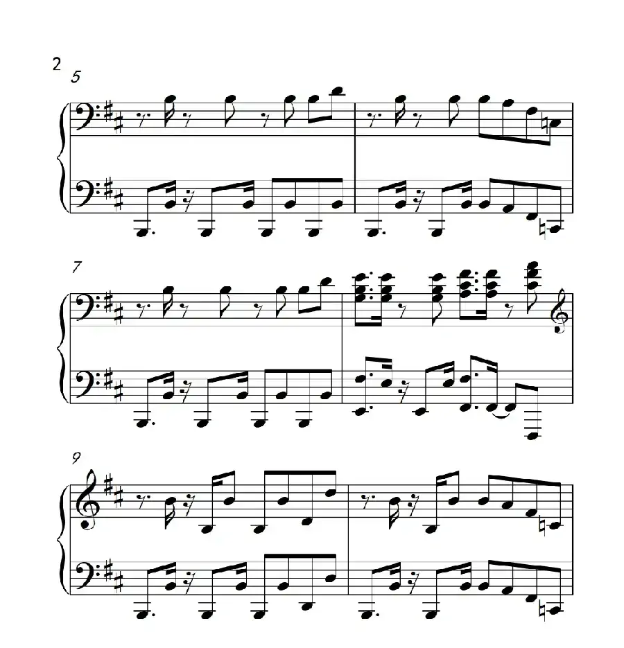 江南style（《弹吧音教》制谱版）