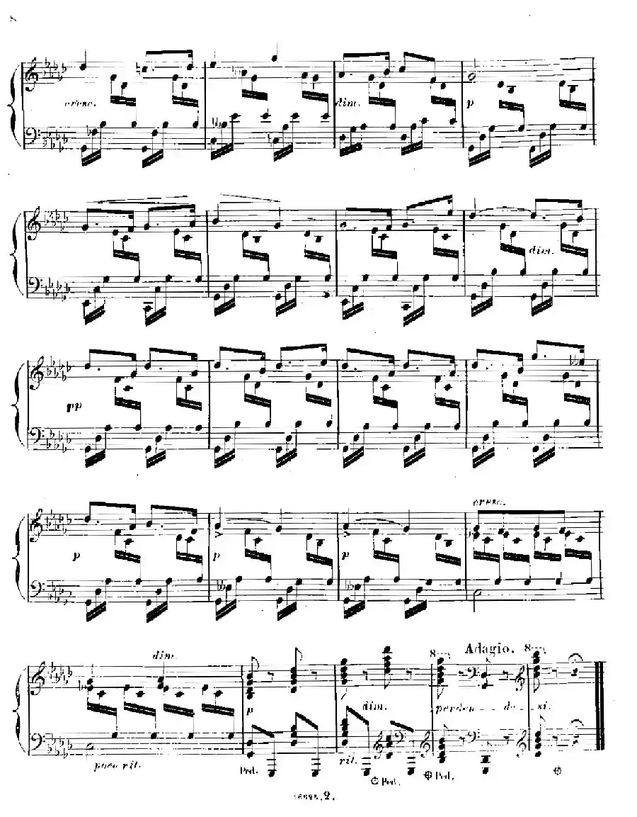 3 Romances Sans Paroles（3首无词浪漫曲 ·2. 小溪）