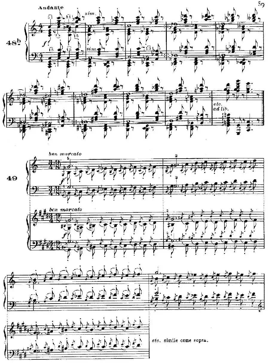 51 Exercises, WoO 6（51首钢琴练习 38—51）