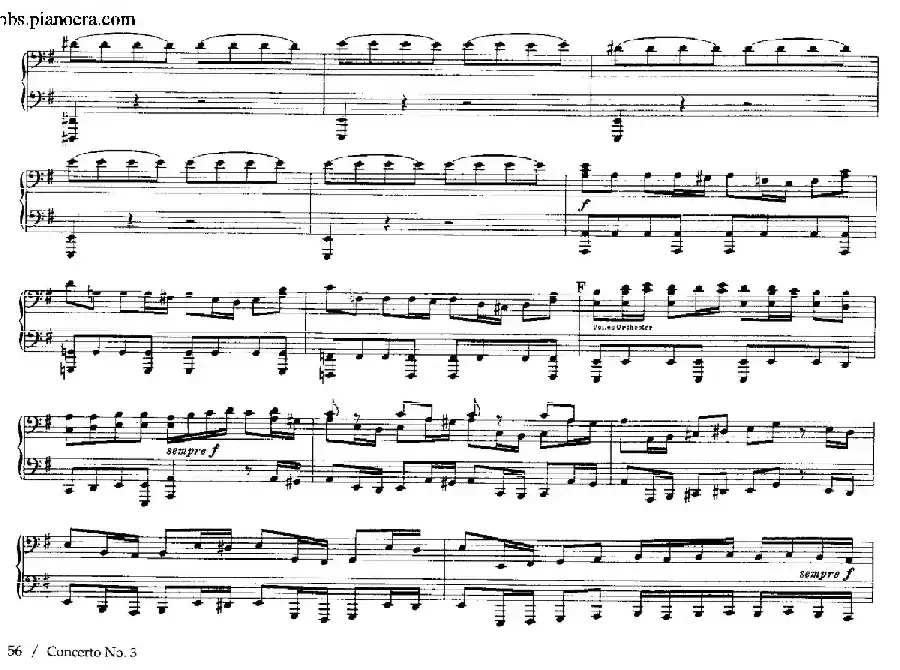 Brandenburg Concerto No.3 in G Major BWV.1048（G大调第三勃兰登堡协奏曲·四手联弹版）