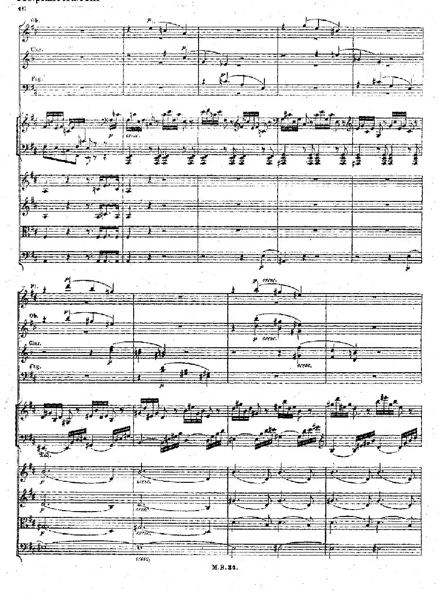 Capriccio Brillante in B Major Op.22（B大调华丽随想曲·钢琴+乐队总谱）