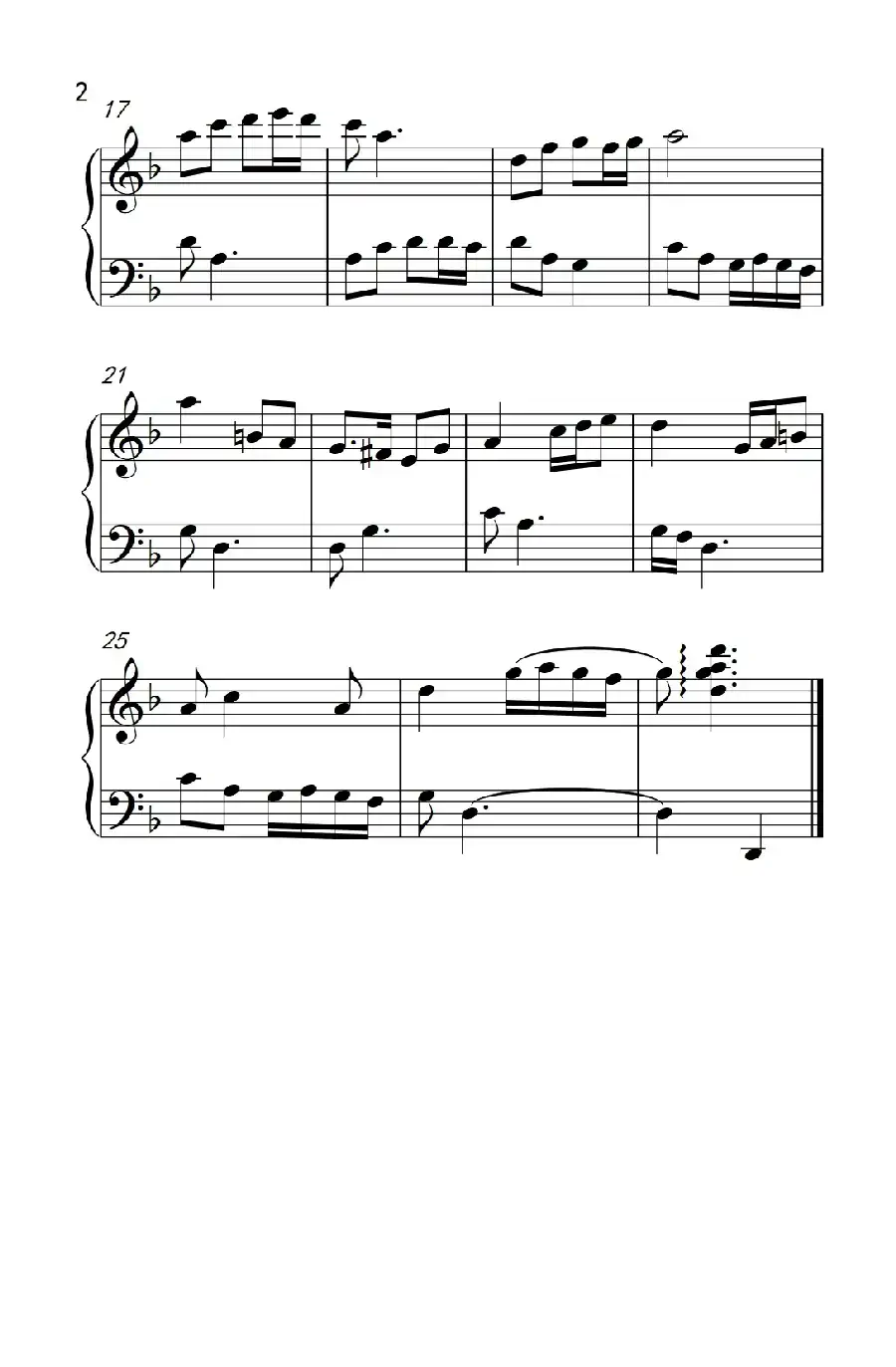 康定情歌（《弹吧音教》制谱）